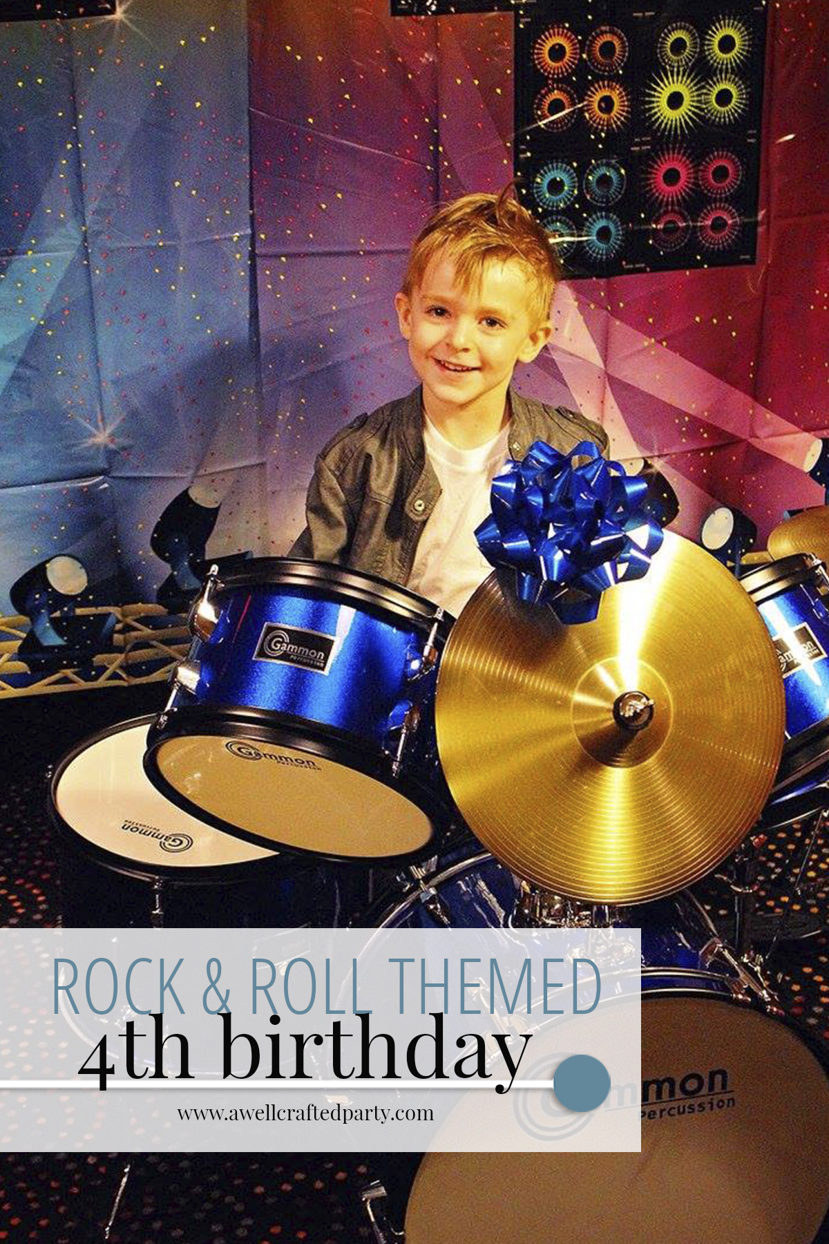 Rock and Roll 4th Birthday | A Well Crafted Party