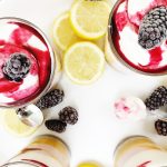 Lemon and Blackberry Cheesecake No-Bake Dessert | A Well Crafted Party