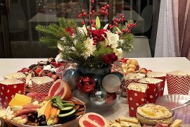 DIY Holiday Floral Centerpiece | A Well Crafted Party