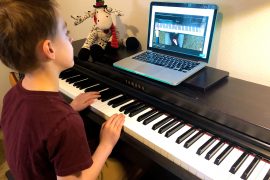 Gift of Online Piano Lessons in Partnership with Hoffman Academy | A Well Crafted Party