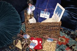 Holiday Guest Comfort Kit with Free Printable from A Well Crafted Party