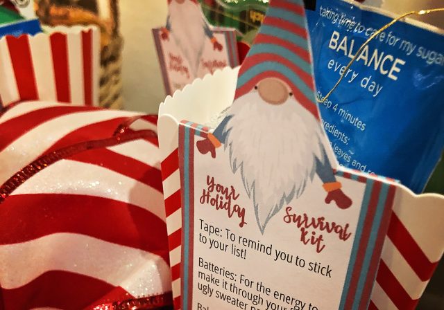 Holiday Survival Kit Party Favors from A Well Crafted Party