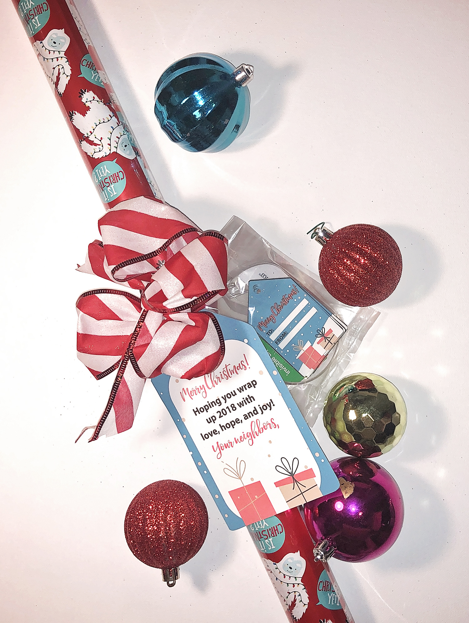 Neighbor Christmas Gifts + Free Printables – A Well Crafted Party