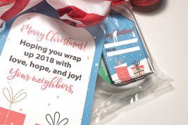 Neighbor Christmas Gifts | A Well Crafted Party