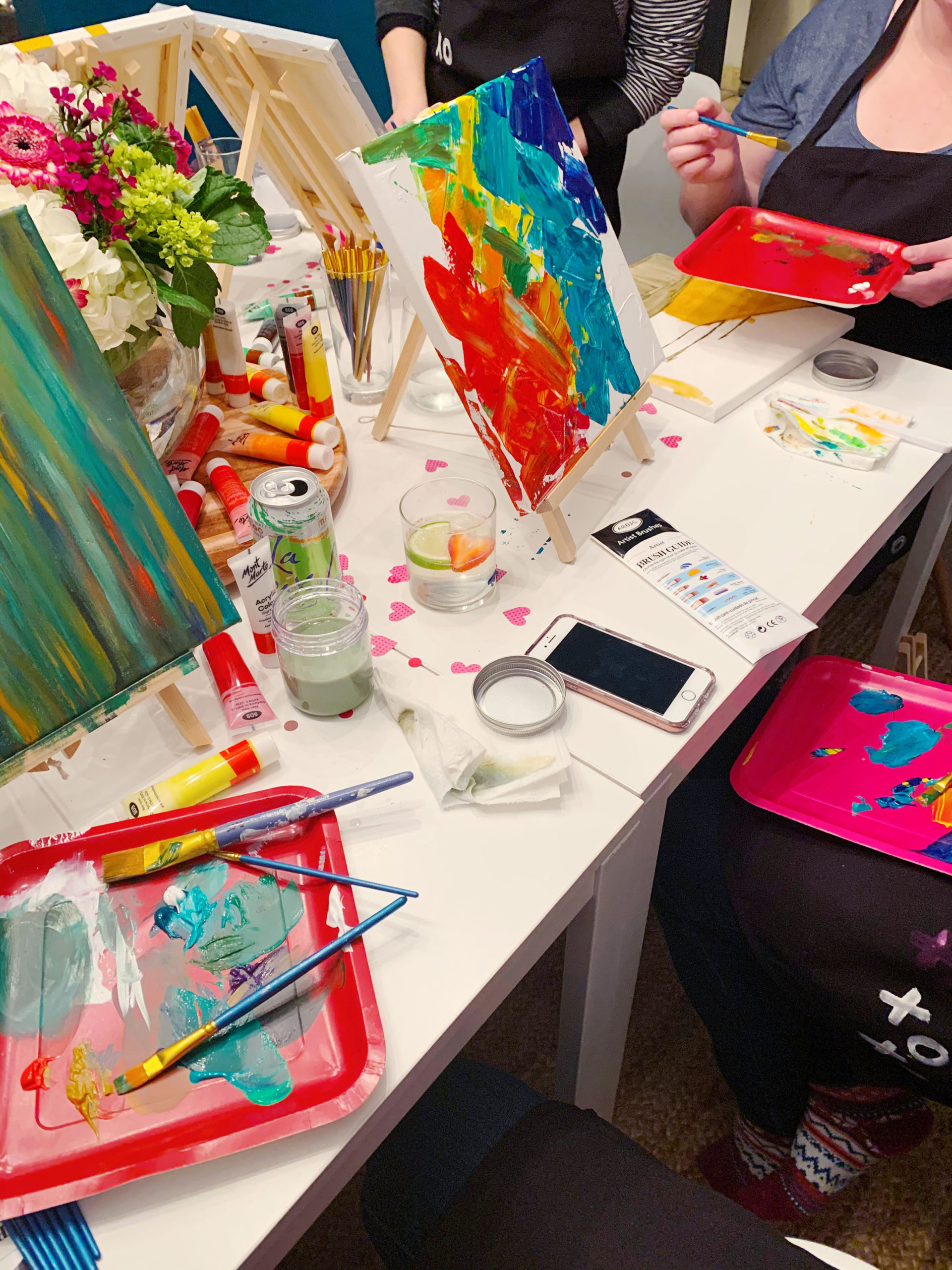 Painting Party: Ladies Night In – A Well Crafted Party