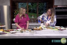 Jenni and Hannah making Spring Appetizers on KATU Afternoon Live