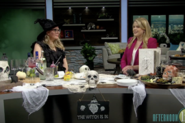 Jenni Bost on Afternoon Live with Halloween Tips and Halloween Party set up