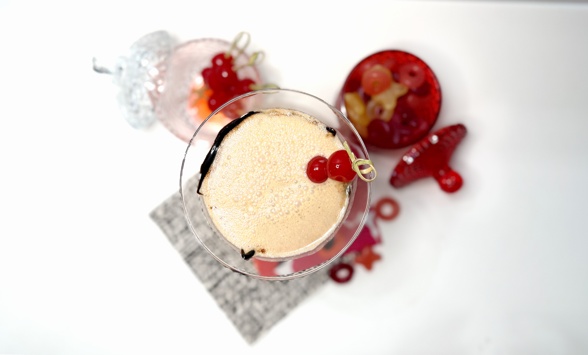 Black Forest Cocktail- Cherry & Chocolate Martini Recipe